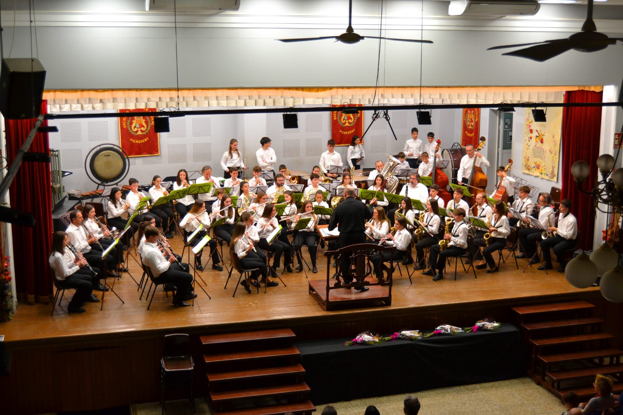 Agrupació juvenil en concert